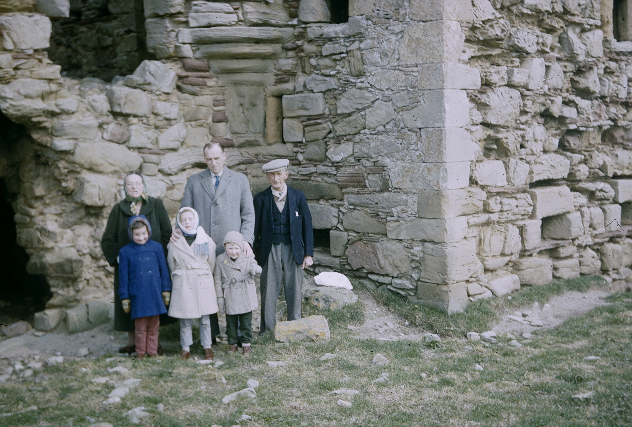 1962 Balone castle M A West, TS West, T West, R West. A West, TL West Easter