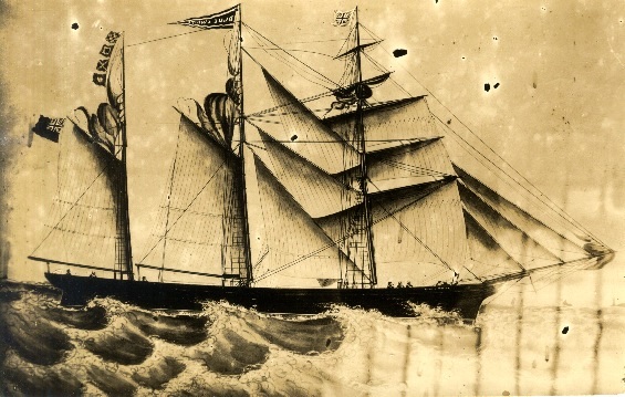 Barquentine Photo of painting 