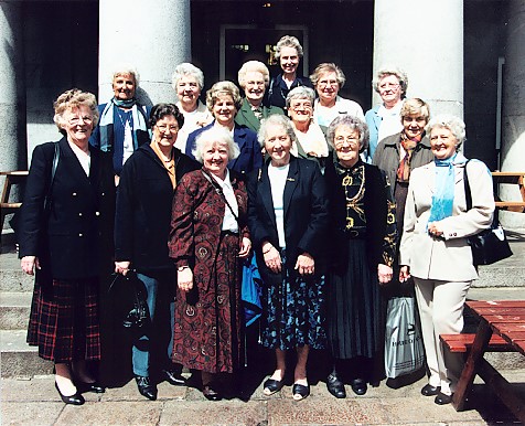 Margaret Lawson front row 2nd left 2000