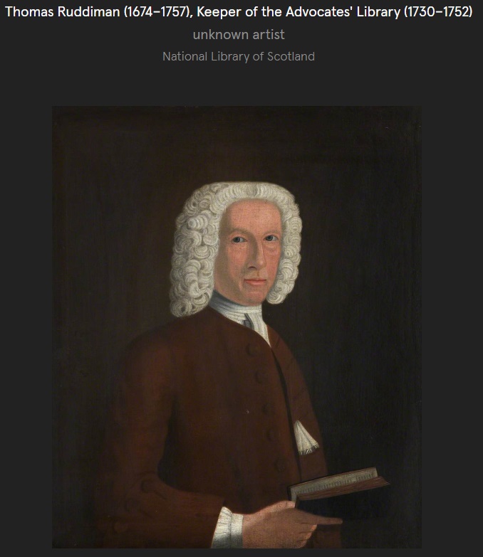 Thomas Ruddiman
