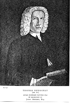 Thomas Ruddiman
