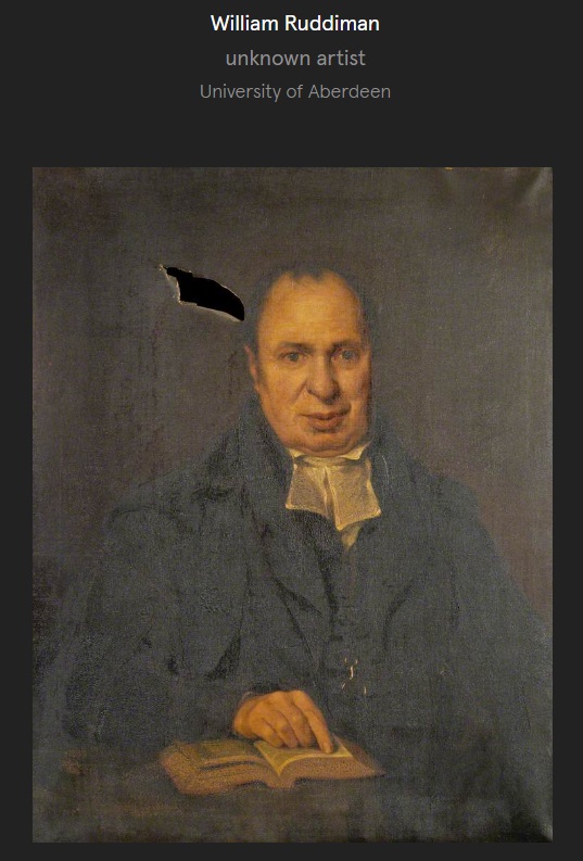 Dr William Ruddiman